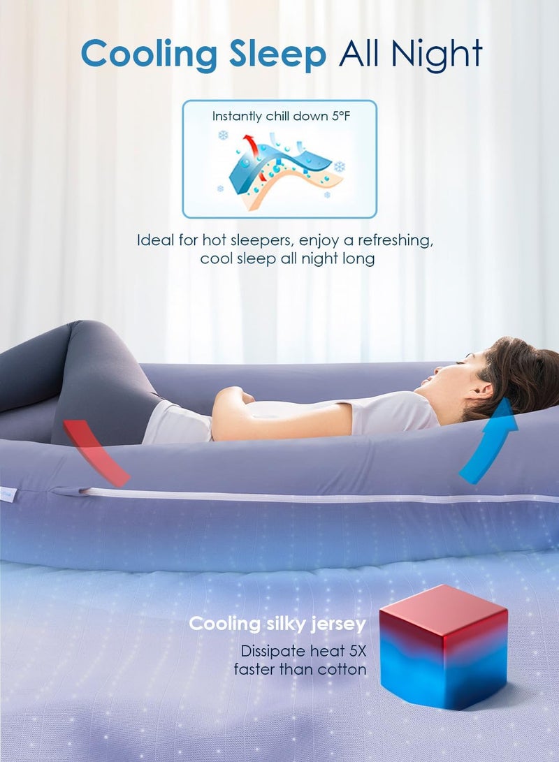 QUEEN ROSE U Shaped Pregnancy Pillow - Image 3